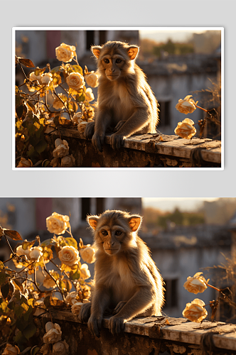 数字艺术猴子动物图片