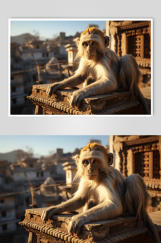 数字艺术猴子动物图片