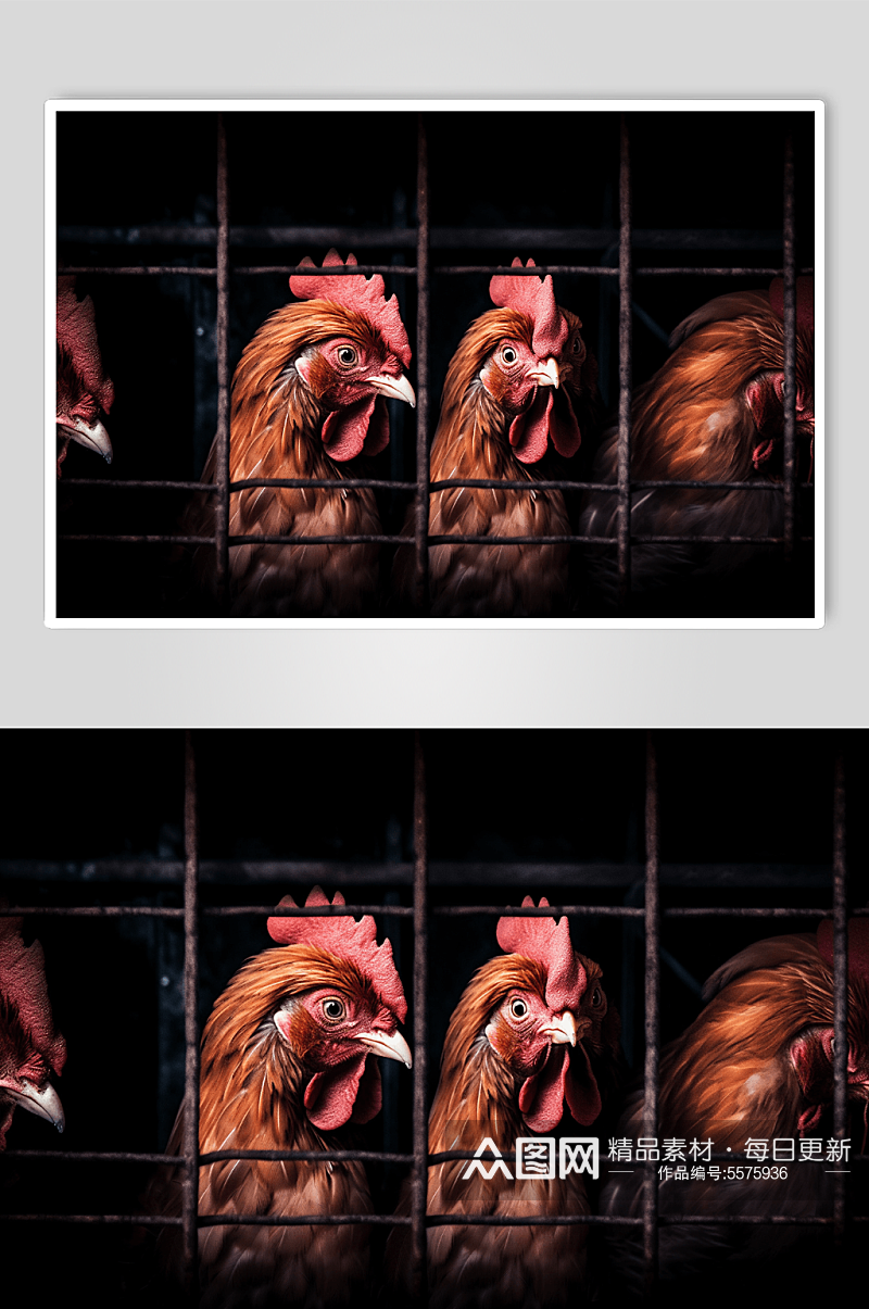 数字艺术家禽鸡图片素材