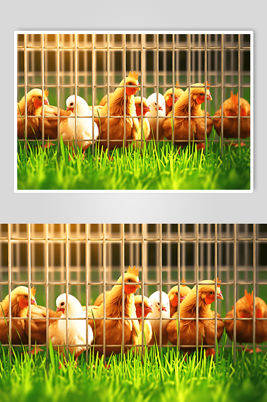 数字艺术家禽鸡图片