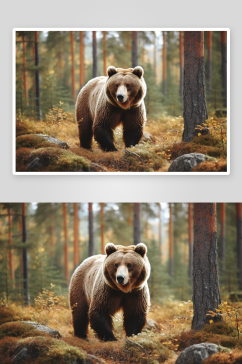 创意动物狗熊高清图片