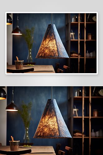 室内装饰台灯灯具摄影图