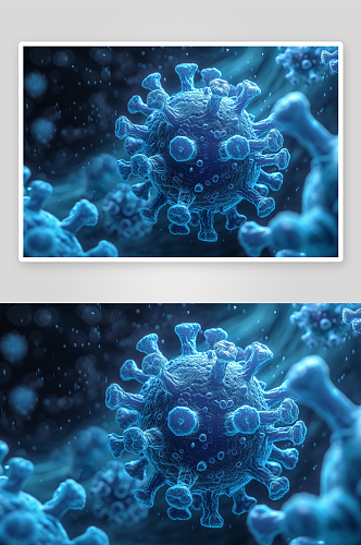 数字艺术病毒细胞生物