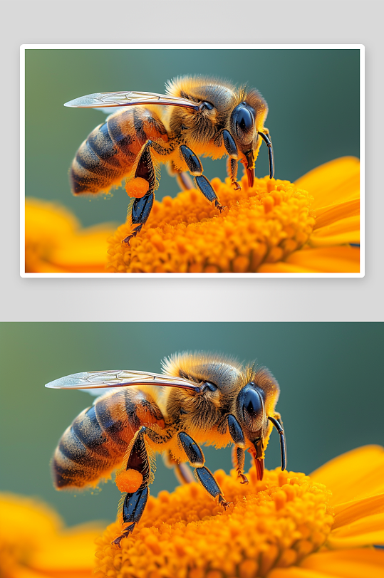 数字艺术蜜蜂昆虫