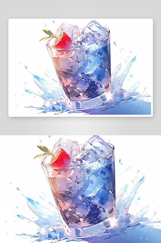 数字艺术液体饮料饮品