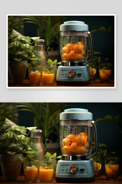 数字艺术水果榨汁机