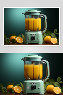 数字艺术水果榨汁机