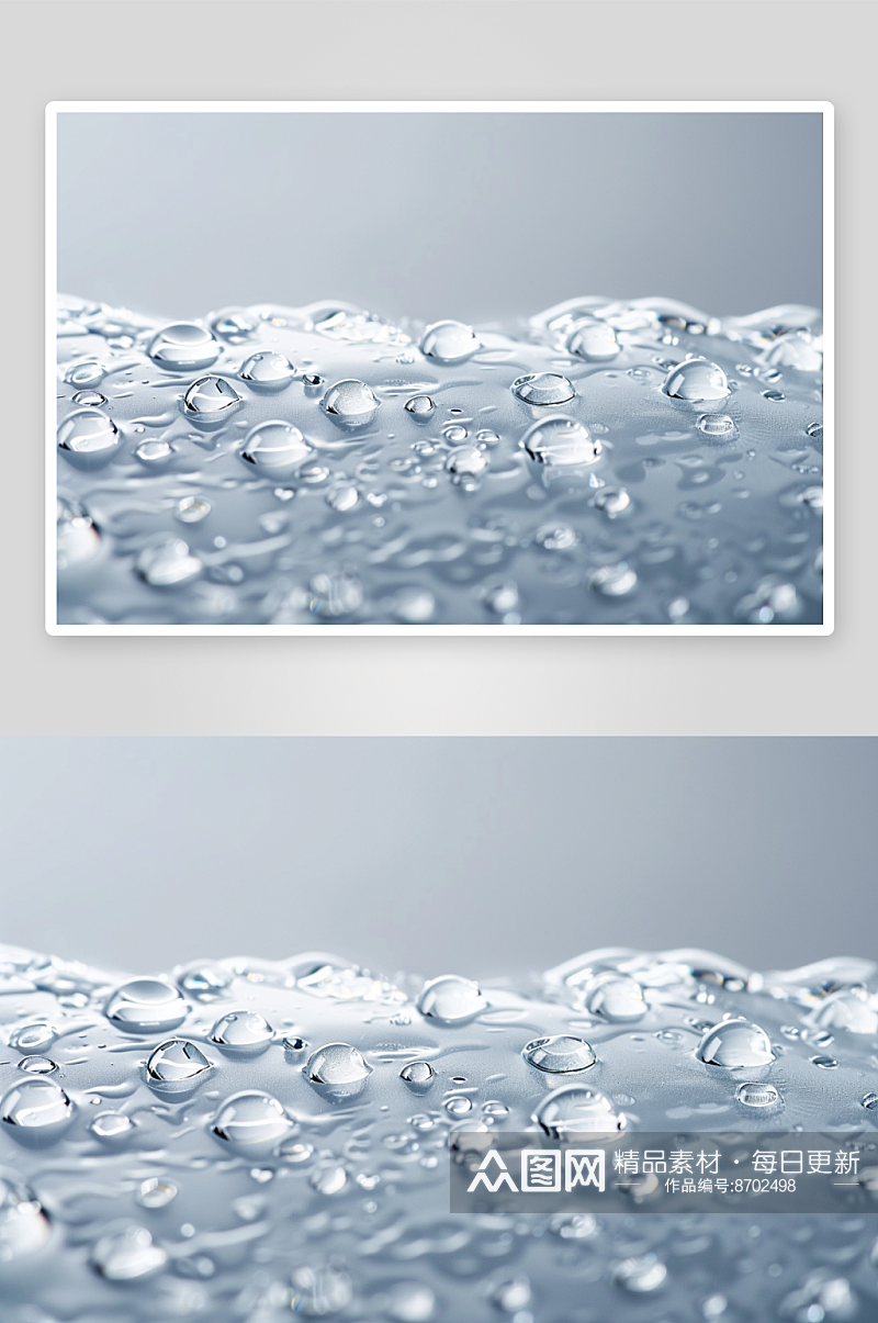 数字艺术水滴形状图片素材