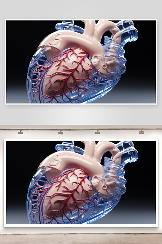 数字艺术人体器官
