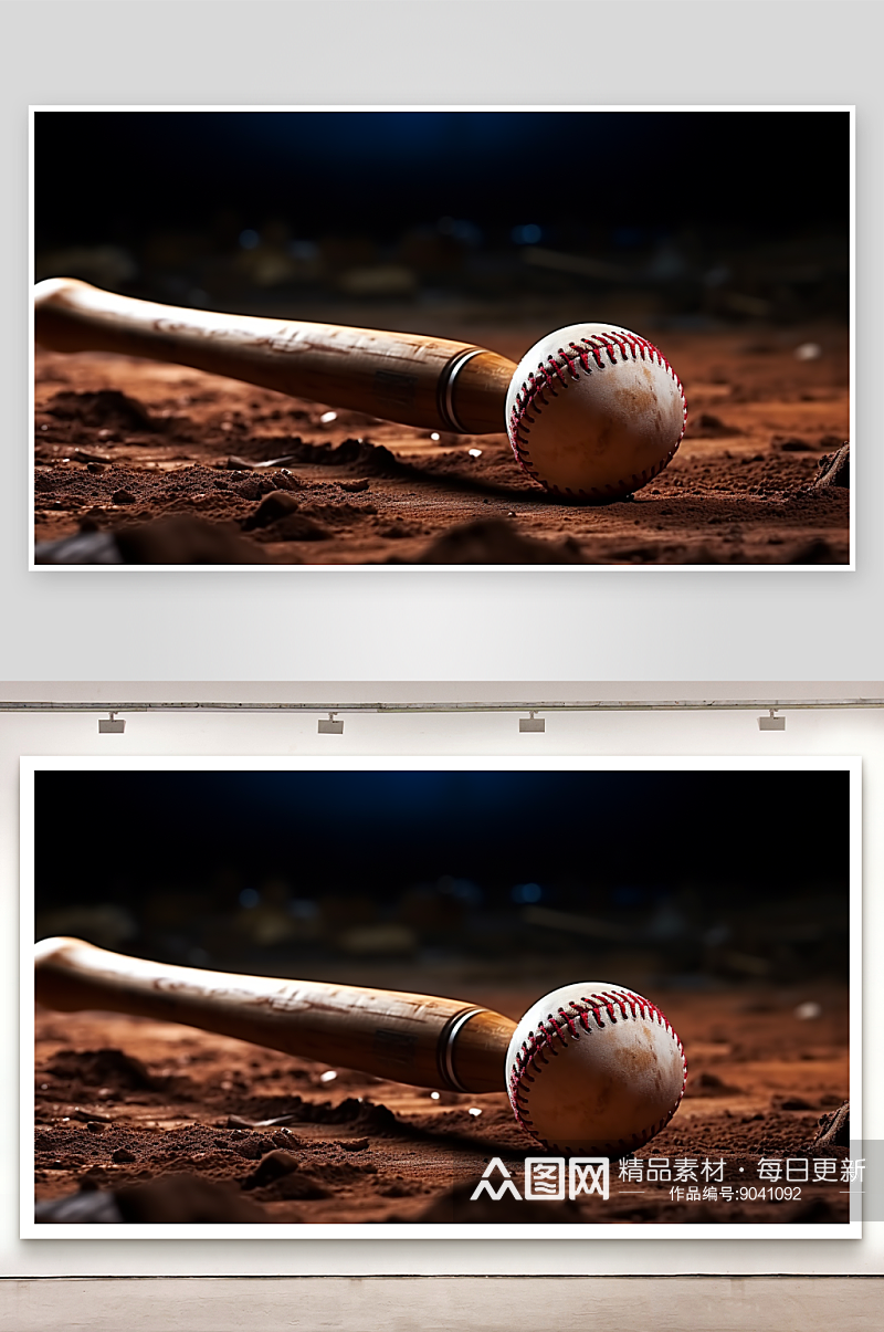 数字艺术棒球运动图片素材