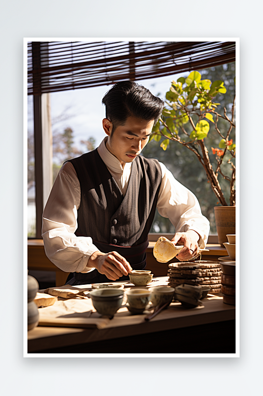 文艺典雅的煮茶文化背景
