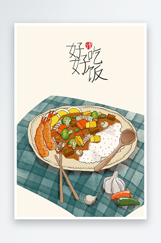 漂亮新中式餐厅装饰画