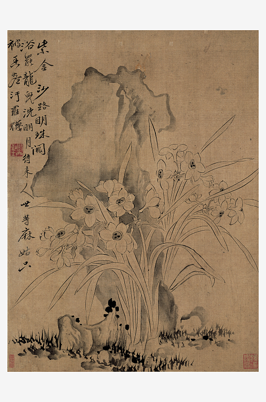 创意高清花鸟装饰画-众图网