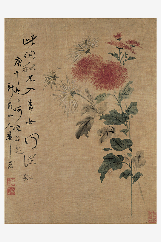 创意高清花鸟装饰画-众图网