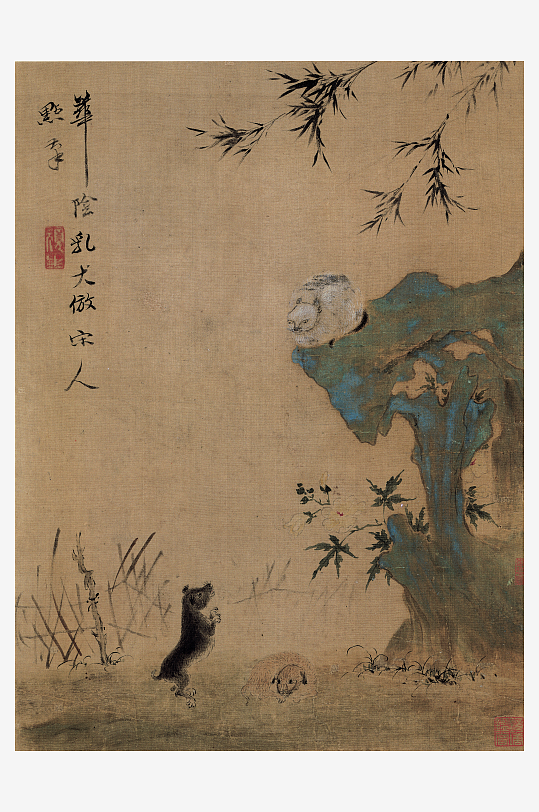 创意高清花鸟装饰画-众图网