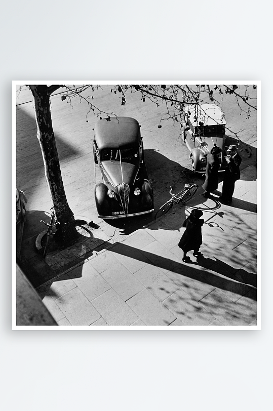 创意高清人物黑白装饰画-众图网