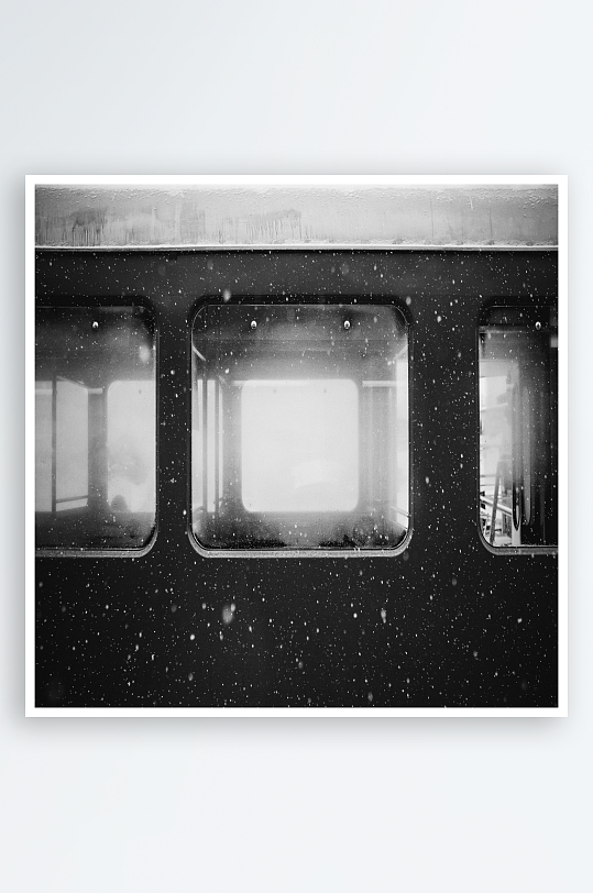 创意高清人物黑白装饰画-众图网