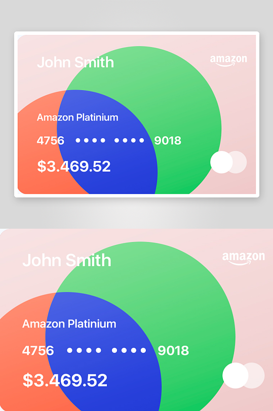 创意大气会员卡片模板设计-众图网