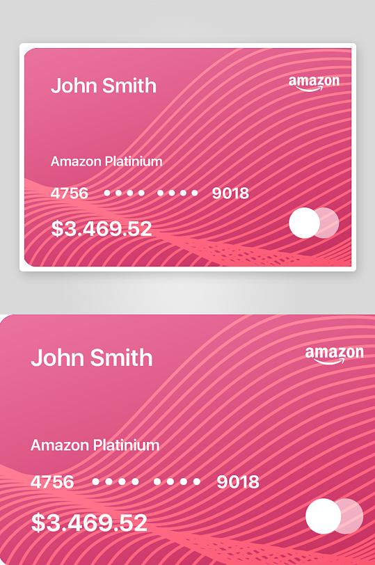 创意大气会员卡片模板设计-众图网