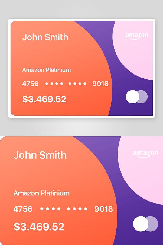 创意大气会员卡片模板设计-众图网