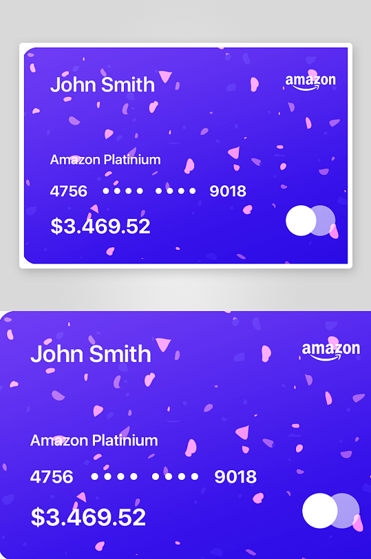 创意大气会员卡片模板设计-众图网