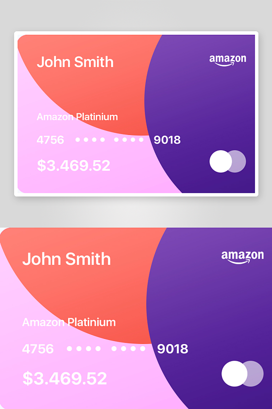 创意大气会员卡片模板设计-众图网