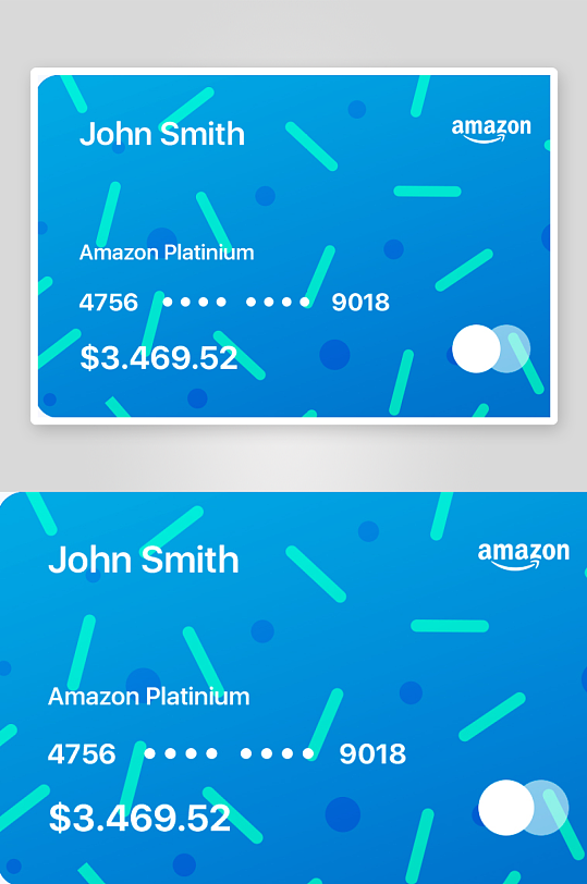 创意大气会员卡片模板设计-众图网
