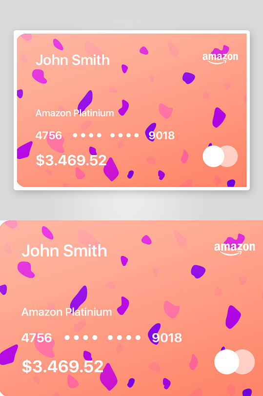 创意大气会员卡片模板设计-众图网