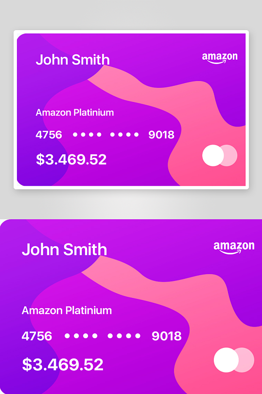 创意大气会员卡片模板设计-众图网