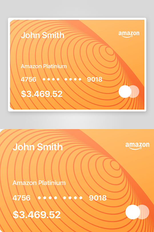 创意大气会员卡片模板设计-众图网