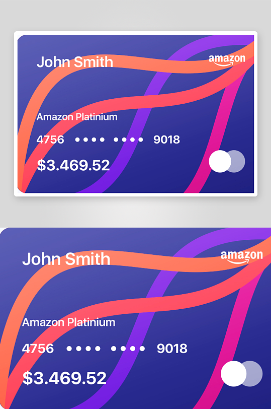 创意大气会员卡片模板设计-众图网