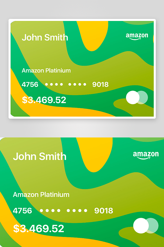 创意大气会员卡片模板设计-众图网