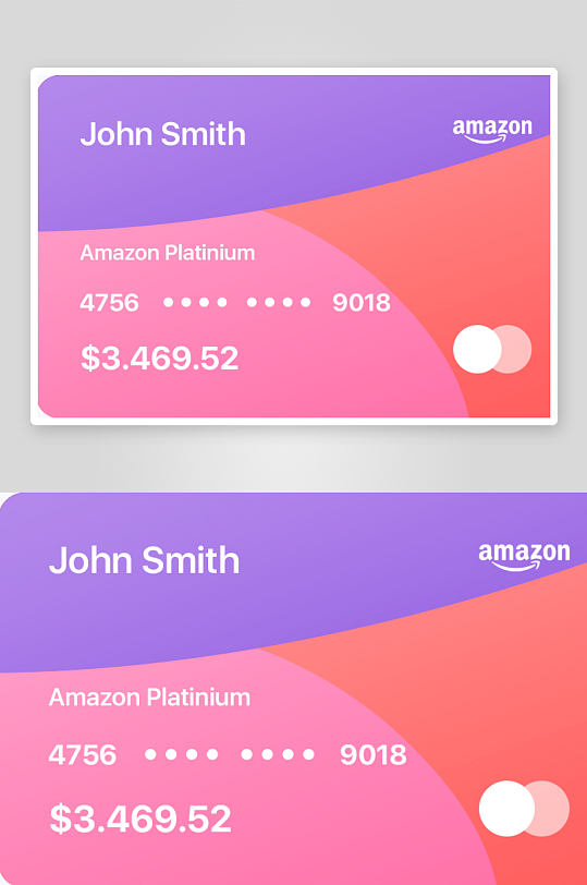 创意大气会员卡片模板设计-众图网