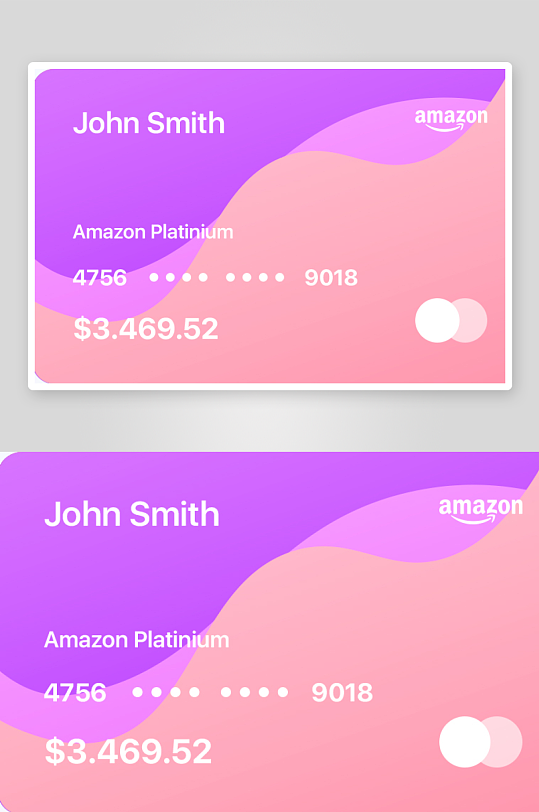 创意大气会员卡片模板设计-众图网