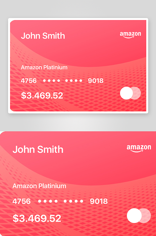 创意大气会员卡片模板设计-众图网