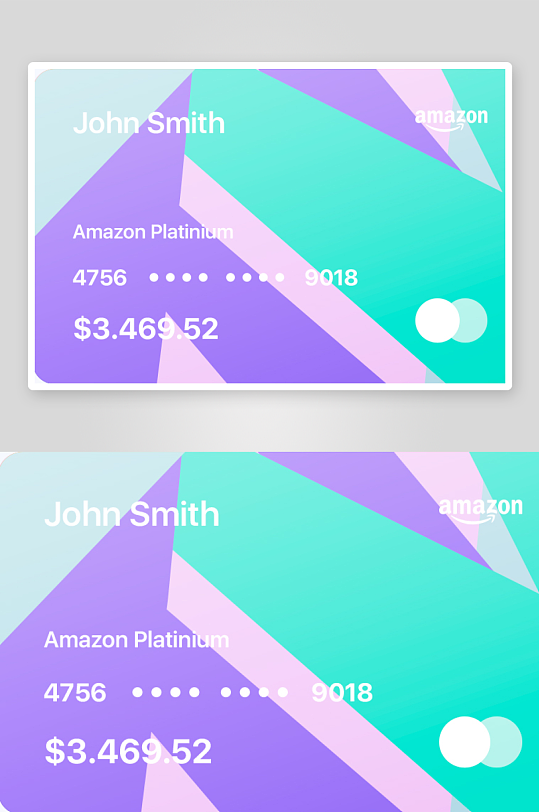 创意大气会员卡片模板设计-众图网