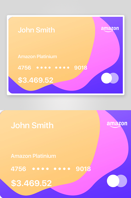 创意大气会员卡片模板设计-众图网