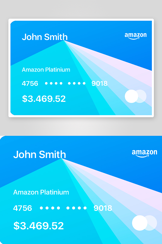 创意大气会员卡片模板设计-众图网