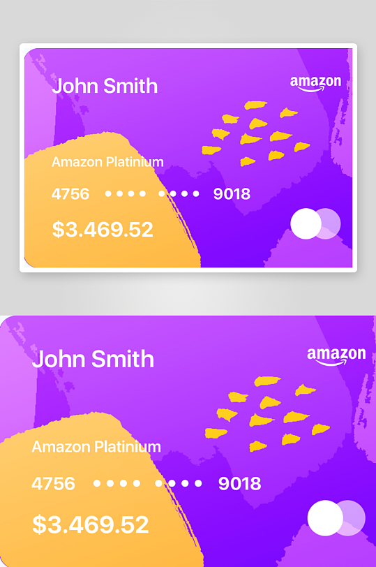 创意大气会员卡片模板设计-众图网