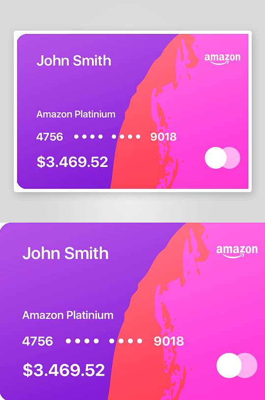 创意大气会员卡片模板设计-众图网