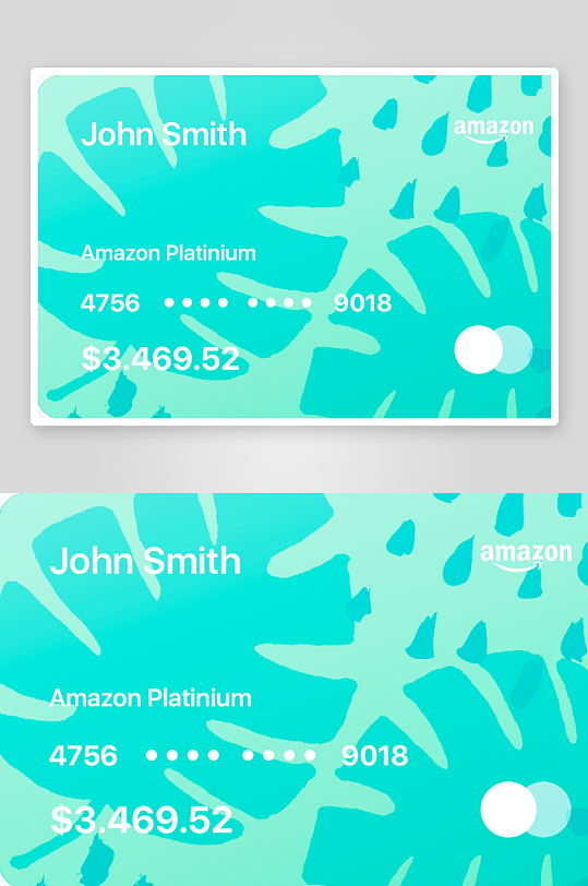 创意大气会员卡片模板设计-众图网