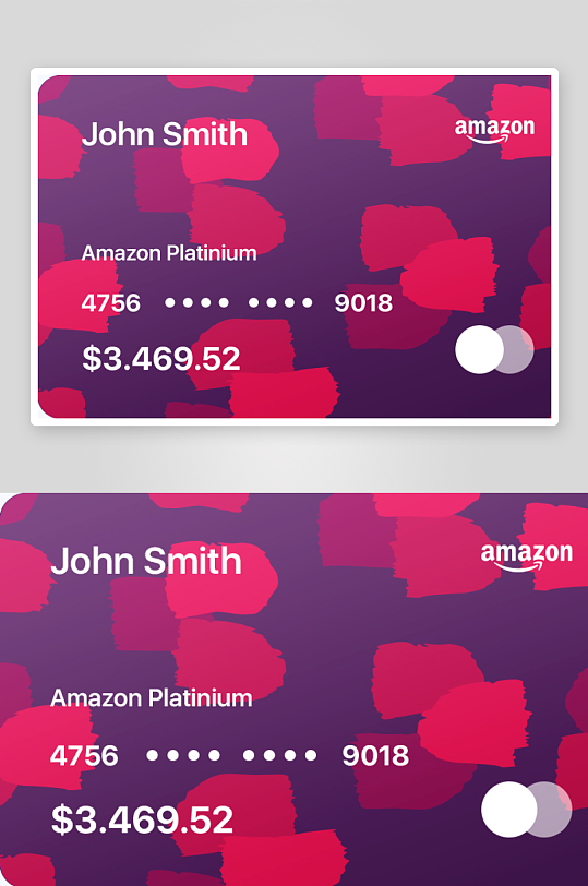 创意大气会员卡片模板设计-众图网