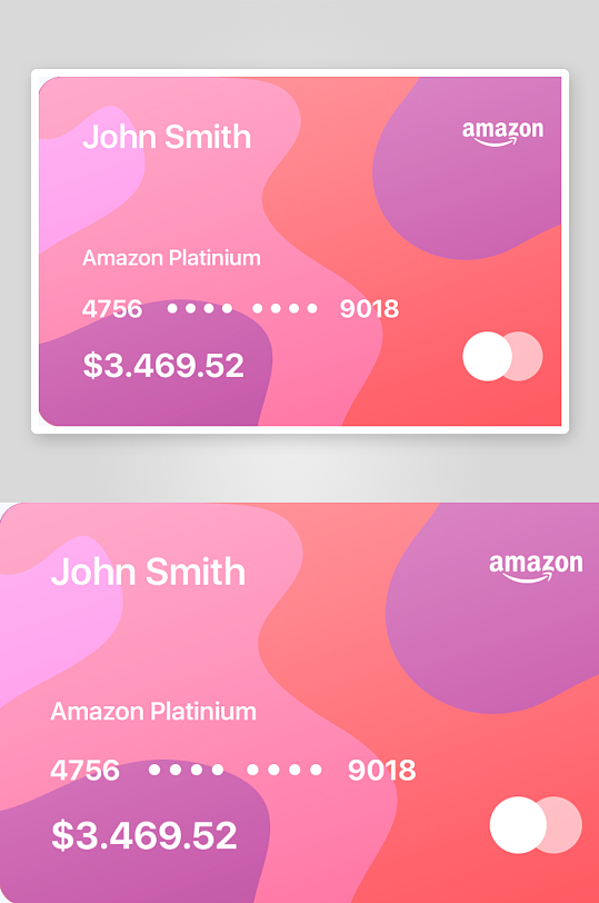 创意大气会员卡片模板设计-众图网