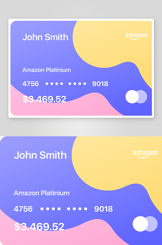创意大气会员卡片模板设计-众图网
