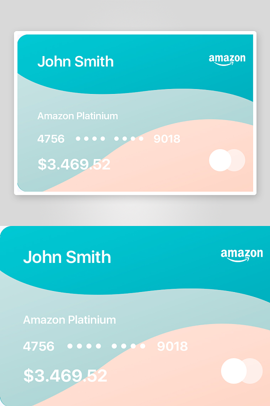 创意大气会员卡片模板设计-众图网