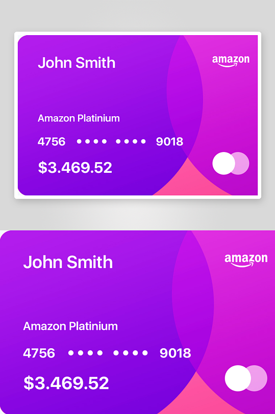 创意大气会员卡片模板设计-众图网