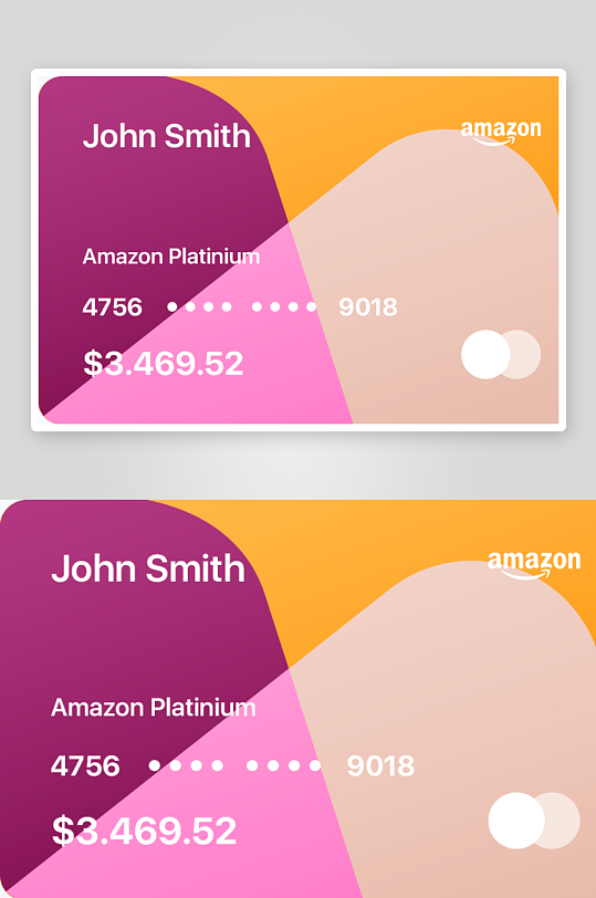 创意大气会员卡片模板设计-众图网