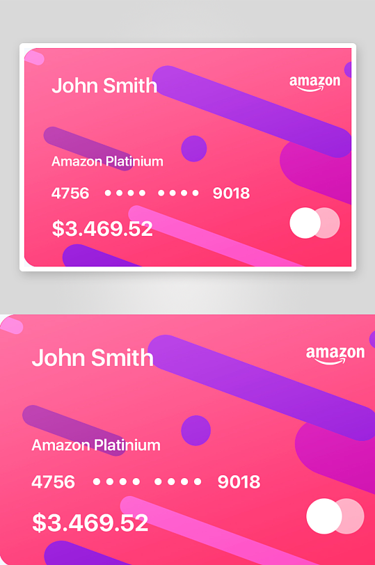 创意大气会员卡片模板设计-众图网