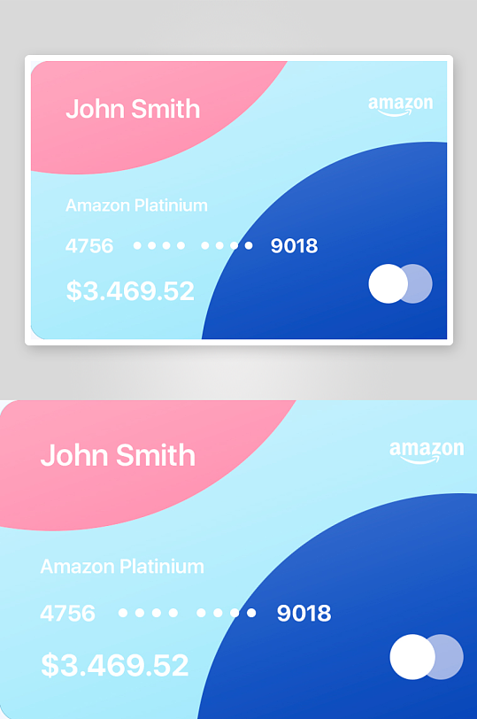 创意大气会员卡片模板设计-众图网