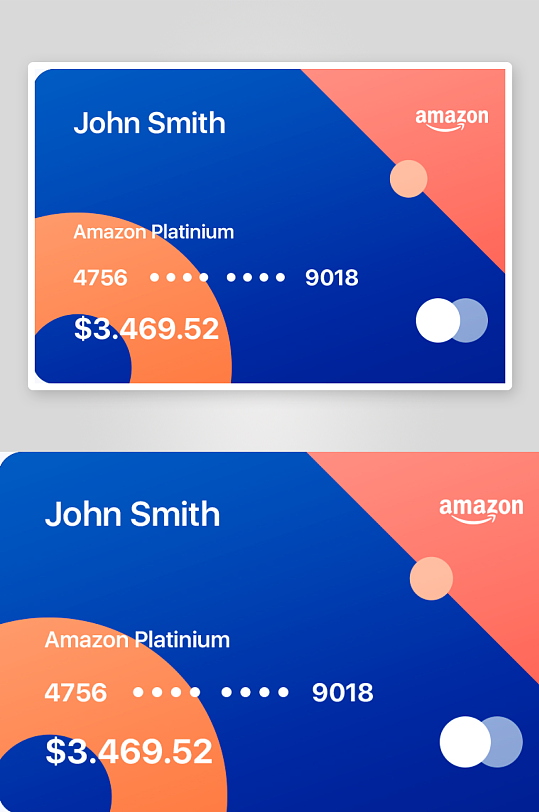 创意大气会员卡片模板设计-众图网